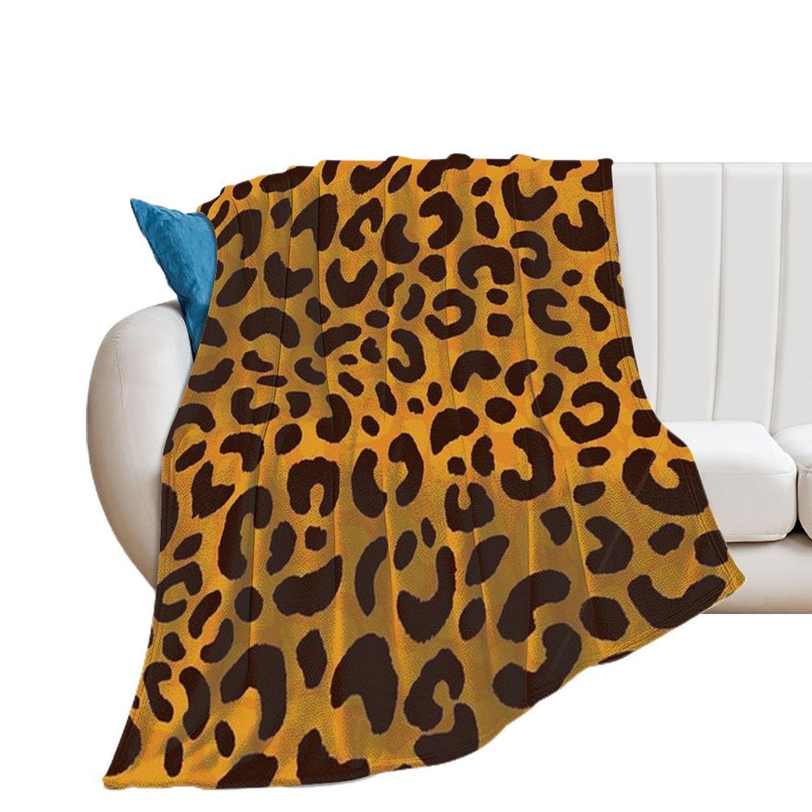 Buysing Customerized Personalized Blanket Custom Valentine's Day Gift for Mom Dad Girlfriend Boyfriend Wife Husband-
Leopard