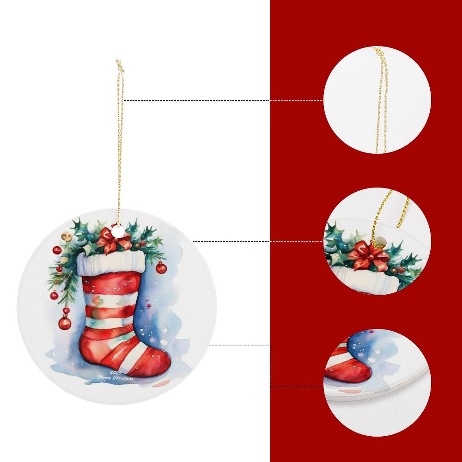 Buysing-Christmas-
Merry Christmas Christmas Tree Hanging Ornaments Decorations stockings