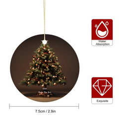 Buysing-Christmas- Merry Christmas Christmas Tree Hanging Ornaments Decorations