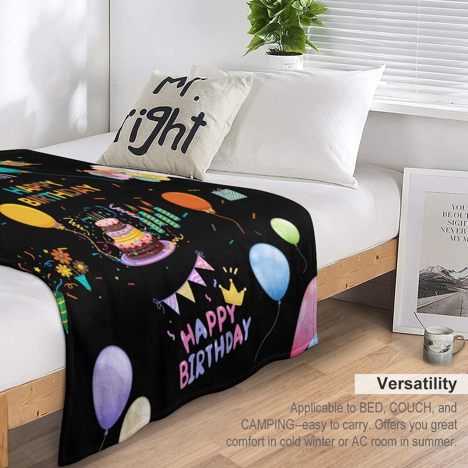 Buysing Customerized Personalized Blanket Custom Valentine's Day Gift for Mom Dad Girlfriend Boyfriend Wife Husband-
Birthday Gifts