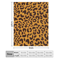 Buysing Customerized Personalized Blanket Custom Valentine's Day Gift for Mom Dad Girlfriend Boyfriend Wife Husband-
Leopard