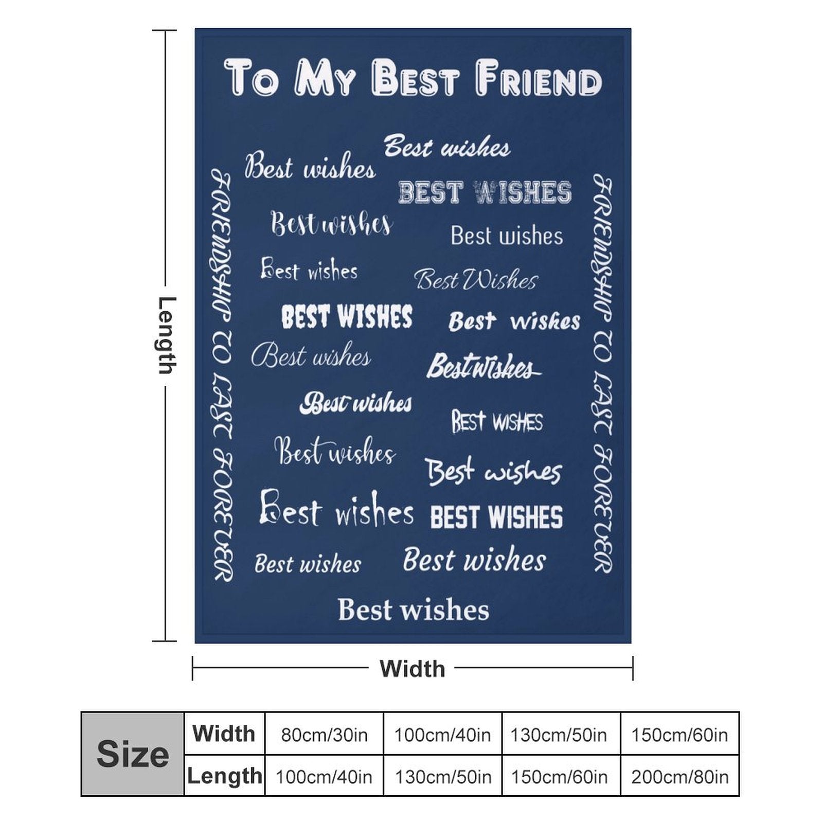 Buysing Customerized Personalized Blanket Custom Valentine's Day Gift for Mom Dad Girlfriend Boyfriend Wife Husband